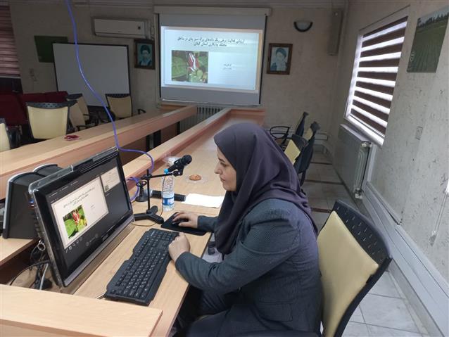 برگزاری سخنرانی تخصصی در پژوهشكده چای با عنوان «ارزیابی فعالیت برخی رنگ‌دانه‌های برگ سبز چای در مناطق مختلف چایكاری استان گیلان»