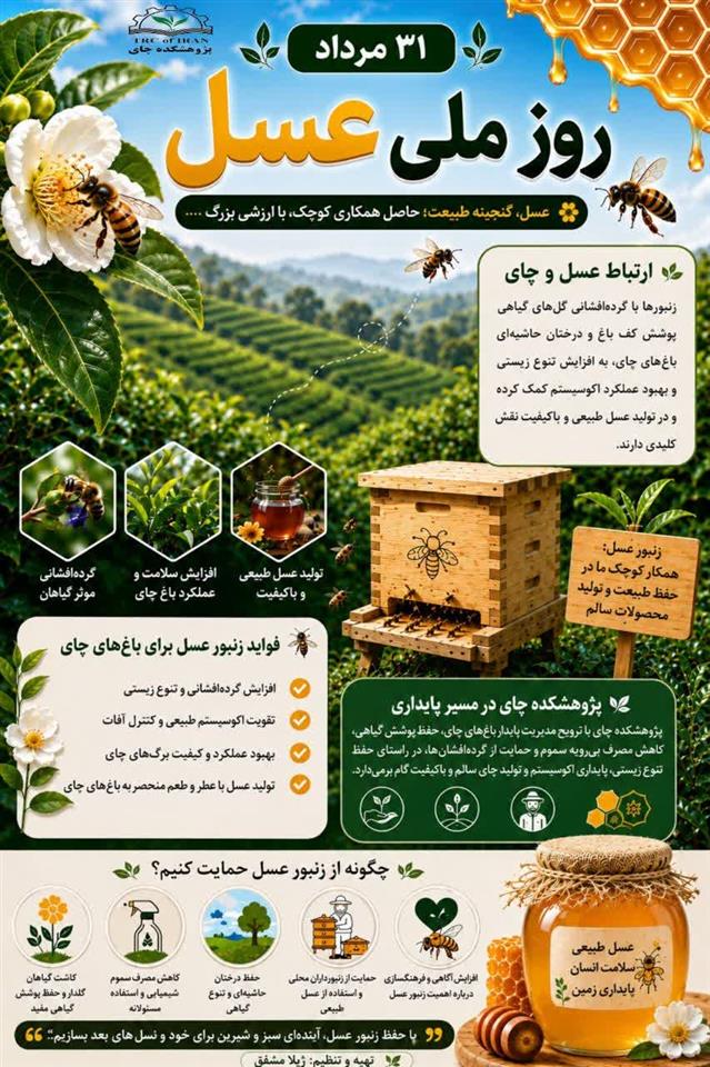به مناسبت ۳۱ مرداد، روز ملی عسل