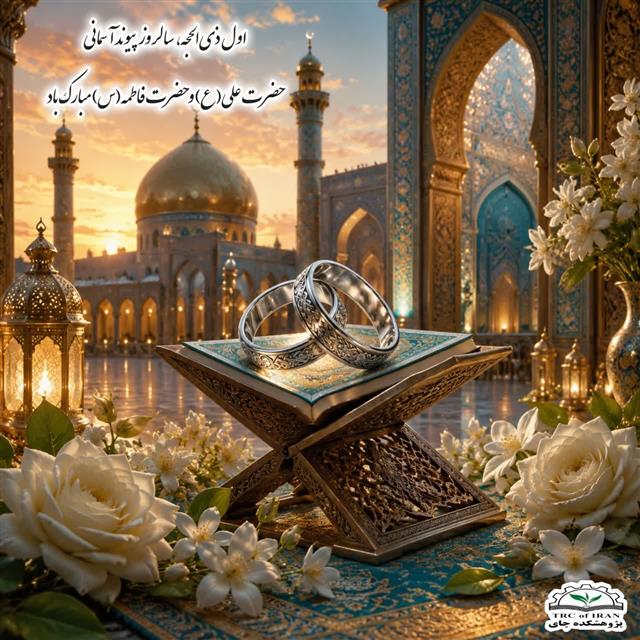 گرامیداشت ۲۸ اردیبهشت، سالروز ازدواج حضرت علی (ع) و حضرت فاطمه زهرا (س)