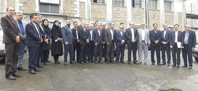 بازدید معاون محترم وزیر و ریاست سازمان تحقیقات، آموزش و ترویج كشاورزی و هیأت همراه از پژوهشكده چای