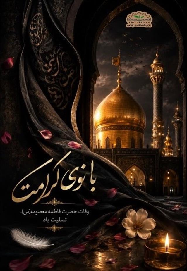 تسلیت به مناسبت وفات حضرت معصومه (س)